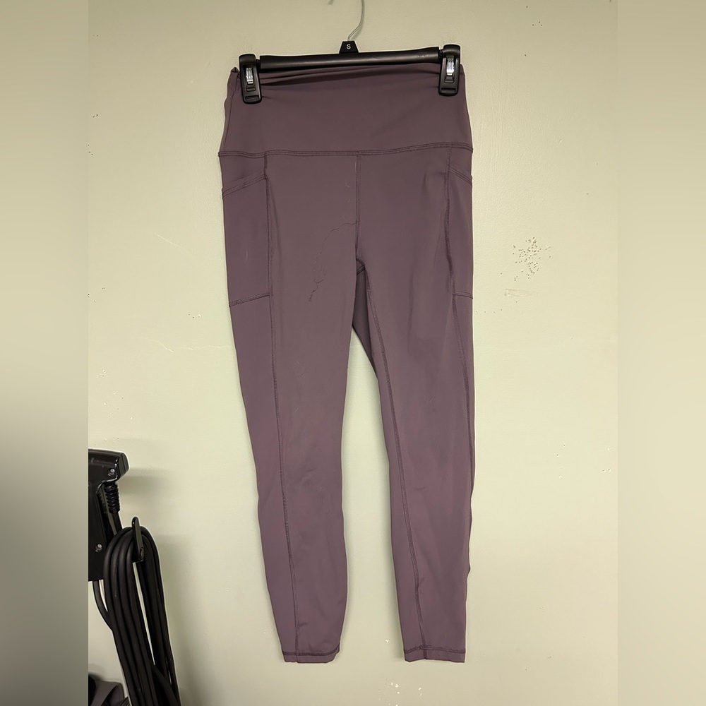 Purple Athletic Leggings